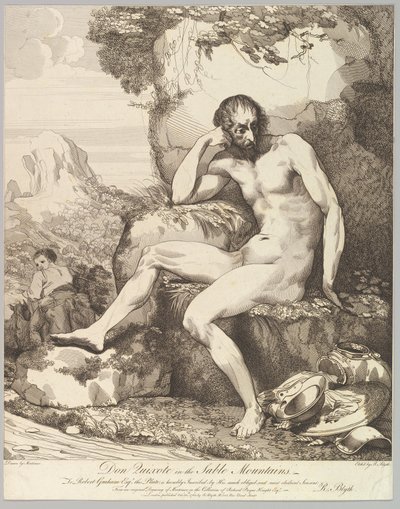 Don Quixote i Sablebjergene, 20. oktober 1782. af Robert Blyth
