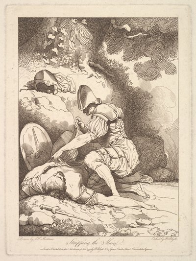 Stripping af de dræbte, 15. november 1779. af Robert Blyth