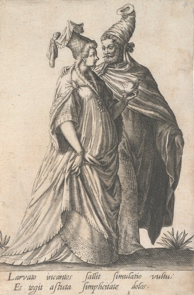 Promenadepar, fra maskeraderne af Robert Boissard