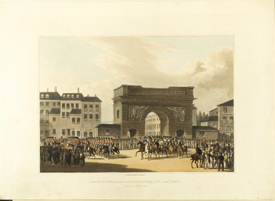De allierede suveræners store indtog i Paris af Robert Bowyer