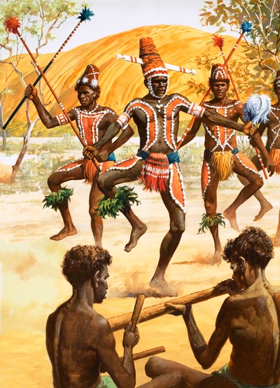 Aborigine-dans af Robert Brook