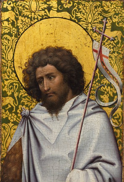 Johannes Døberen, ca. 1410. af Robert Campin