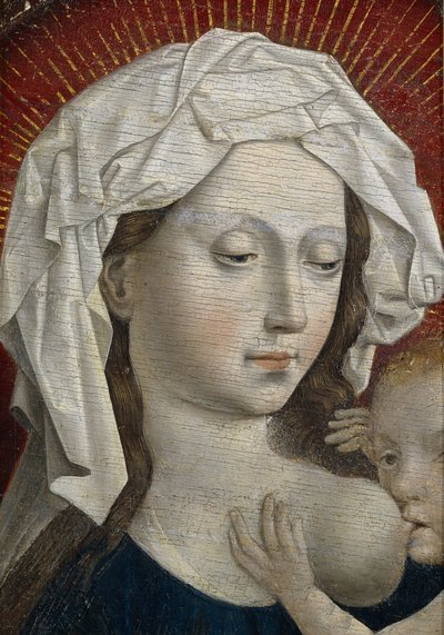 Jomfruen, der dier barnet, 1400-tallet af Robert, Campin