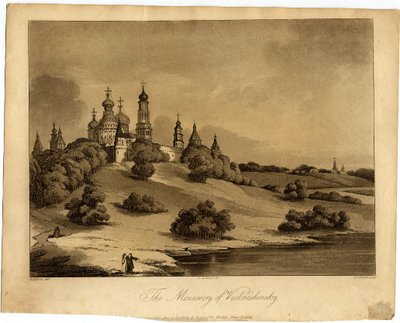 Det nye Jerusalem-kloster, 1809 af Robert Carr Porter
