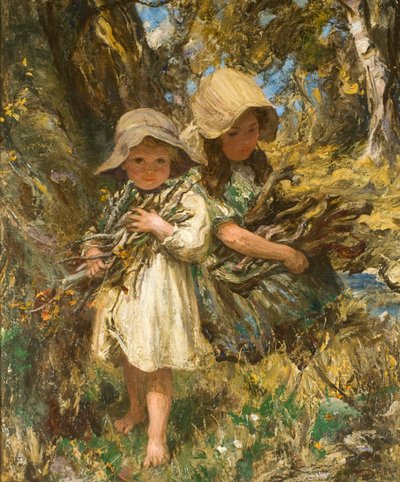 Woodland Gleaners af Robert Carrick
