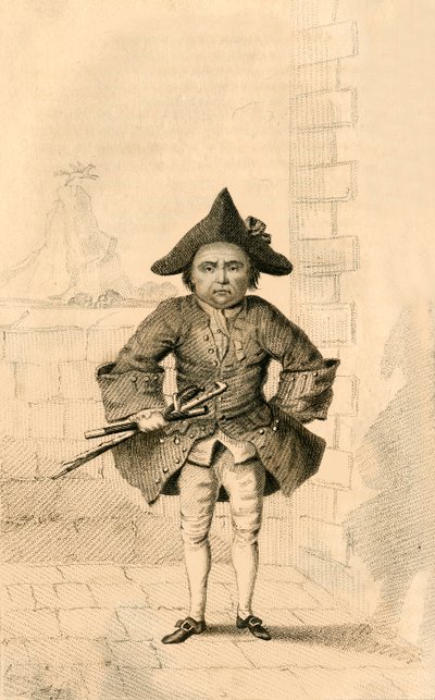 Chevalier Disseasau, bemærkelsesværdig for sin forfængelighed, 1821. af Robert Cooper