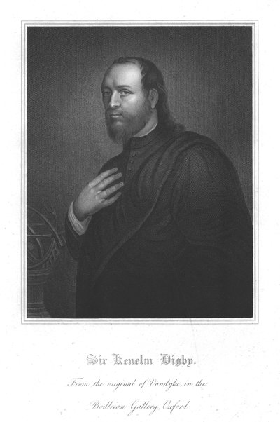 Sir Kenelm Digby, c1815-1820 af Robert Cooper