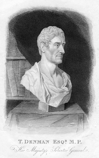 T Denman, hendes majestæts generaladvokat, 1820 af Robert Cooper