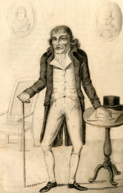 Thomas Laugher - almindeligvis kaldet Old Tommy, 1821. af Robert Cooper