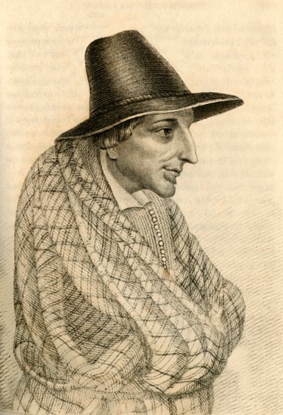 William Stevenson, en berygtet tigger, der døde til en værdi af £900, 1821. af Robert Cooper