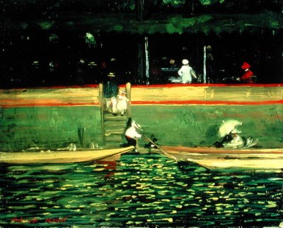At Joinville (olie på lærred) af Robert Cozad Henri