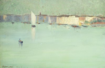 Tidlig morgen, Venedig, 1891 af Robert Cozad Henri