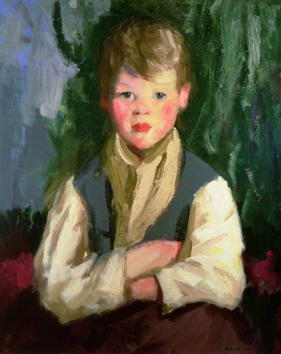 Den lille irer, 1913 af Robert Cozad Henri