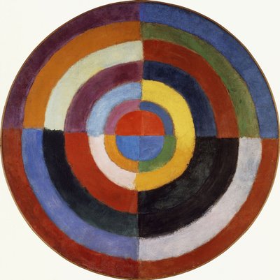 Første disk af Robert Delaunay