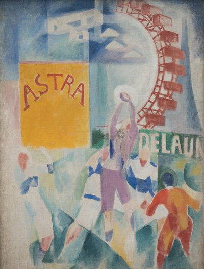 Holdet fra Cardiff af Robert Delaunay