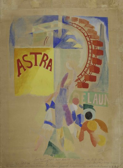 Cardiff-holdet, 1912-1913. af Robert Delaunay