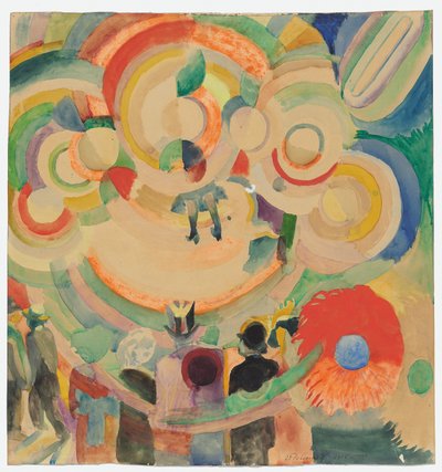 Karrusel af svin af Robert Delaunay