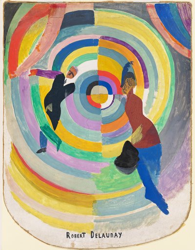 Politisk Drama af Robert Delaunay