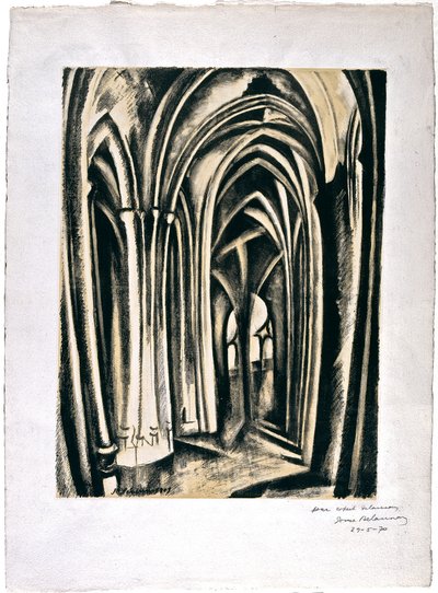 Saint-Séverin af Robert Delaunay