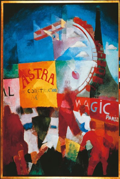 Cardiff-holdet af Robert Delaunay