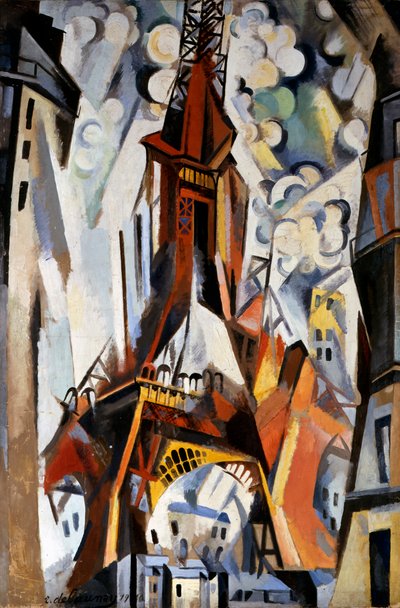 Eiffeltårnet, 1910-1911 af Robert Delaunay