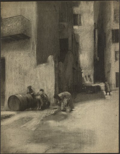 Gadehjørne i Menton af Robert Demachy