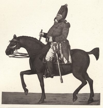 Et generelt billede af Old England Det walisiske 41. regiment, 1770-1810, 1909 af Robert Dighton