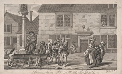 Administration af eden ved Highgate af Robert Dighton