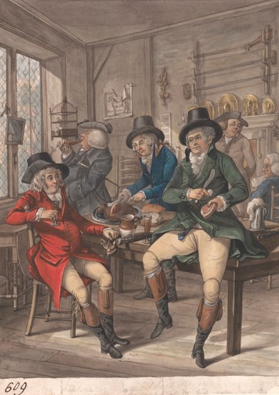 Bachelorsalen af Robert Dighton