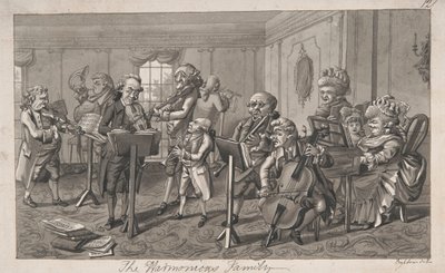 Den harmoniske familie af Robert Dighton