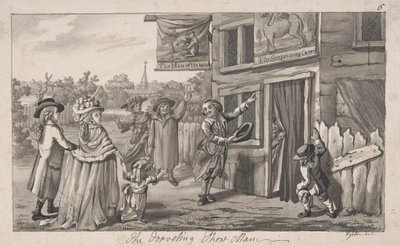 The Travelling Show Man af Robert Dighton