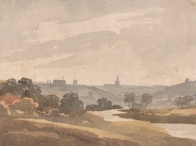 Norwich fra grusgravene af Robert Dixon