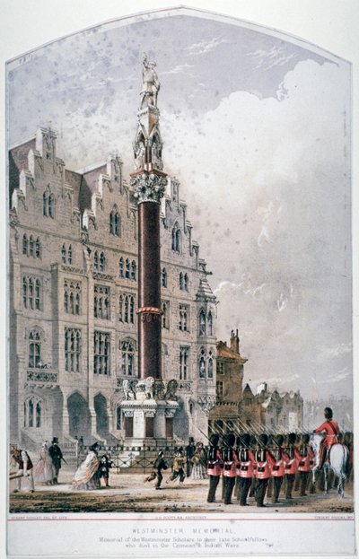 Broad Sanctuary, Westminster, London, c1865 af Robert Dudley