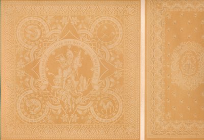 Damask Linen af Mr. C. Faber, Stuttgart og Mrs. Burre Bros. Dumferline, 1863 af Robert Dudley