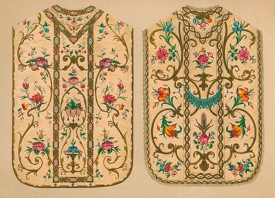 Broderede chasubler af Luigi & Ersilia Martini, 1893. af Robert Dudley