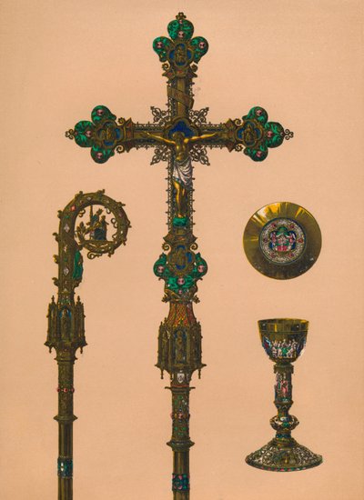 Genstande til kirkelig brug af E.C. Trioullier, Paris, 1893. af Robert Dudley