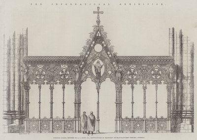 Den internationale udstilling (kobberstik) af Robert Dudley