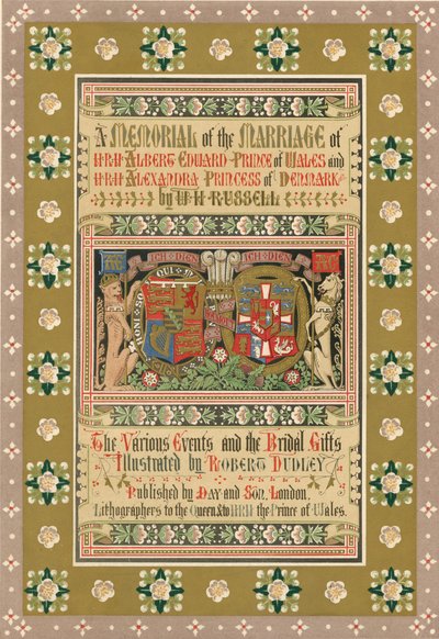 Titelblad (chromolitho) af Robert Dudley