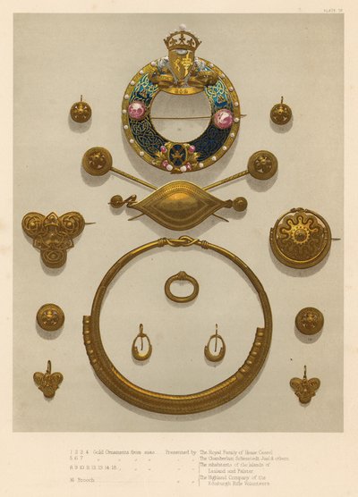Bryllupsgaver (chromolitho) af Robert Dudley