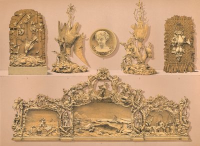 Træskærerarbejde, 1893. af Robert Dudley