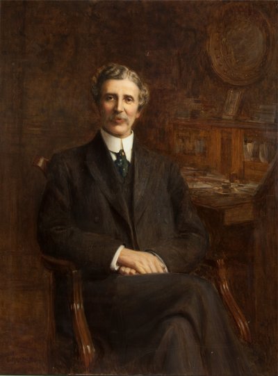 William Haworth, siddende af Robert Edward Morrison
