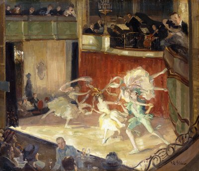 På Teatret af Robert Emil Stubner