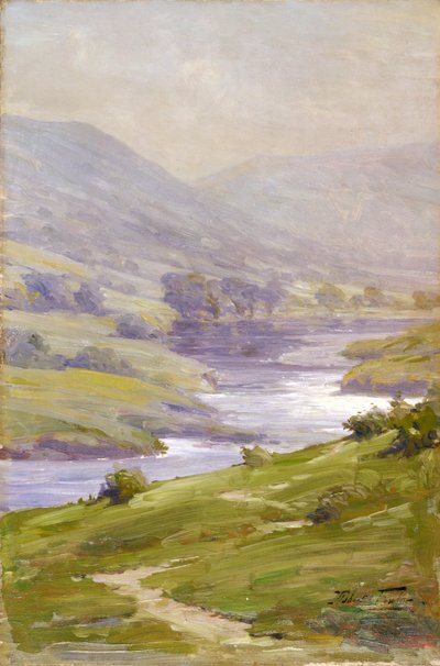 Bend on the Conway (maleri) af Robert Fowler