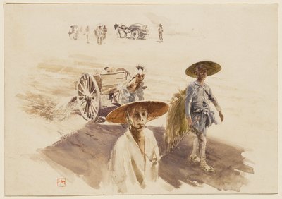 En vandvogn af Robert Frederick Blum