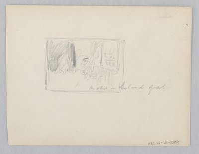 Kunstner i studiet af Robert Frederick Blum