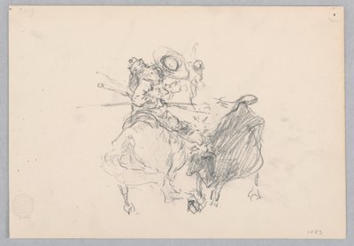 Tyrefægtning, Spanien af Robert Frederick Blum