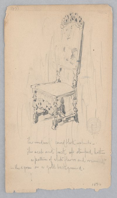 Stol af Robert Frederick Blum