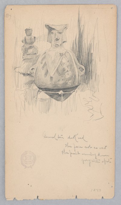 Lertøjskrukke af Robert Frederick Blum