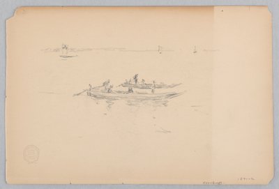 Fiskerbåde, Japan af Robert Frederick Blum
