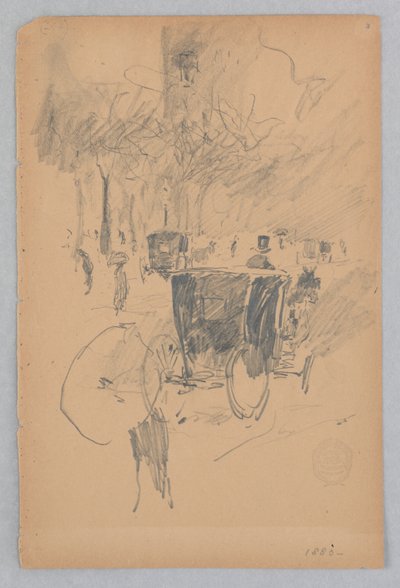 Hest og vogn af Robert Frederick Blum